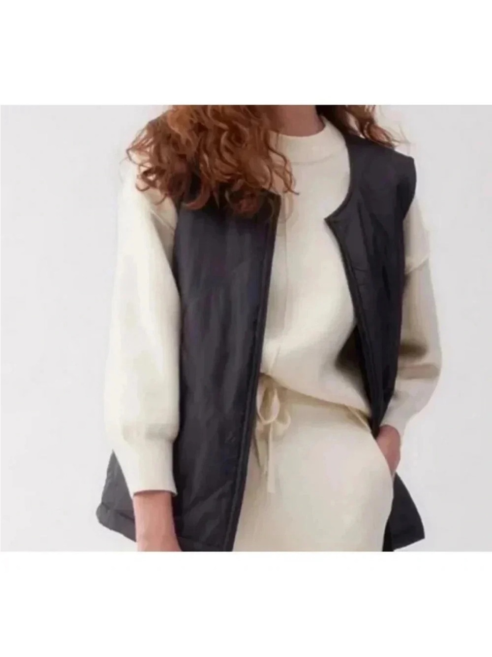 Socialite NWT Sleeveless Quilted Vest - Women's Layering Jacket size S/M